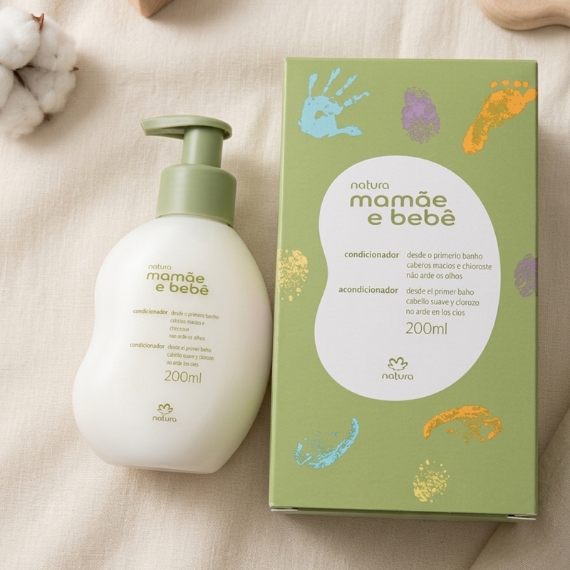 CONDICIONADOR NATURA MAMAE E BEBE 200ML - foto 2