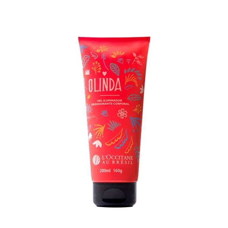 Gel Iluminador Desodorante Corporal Olinda 200ml