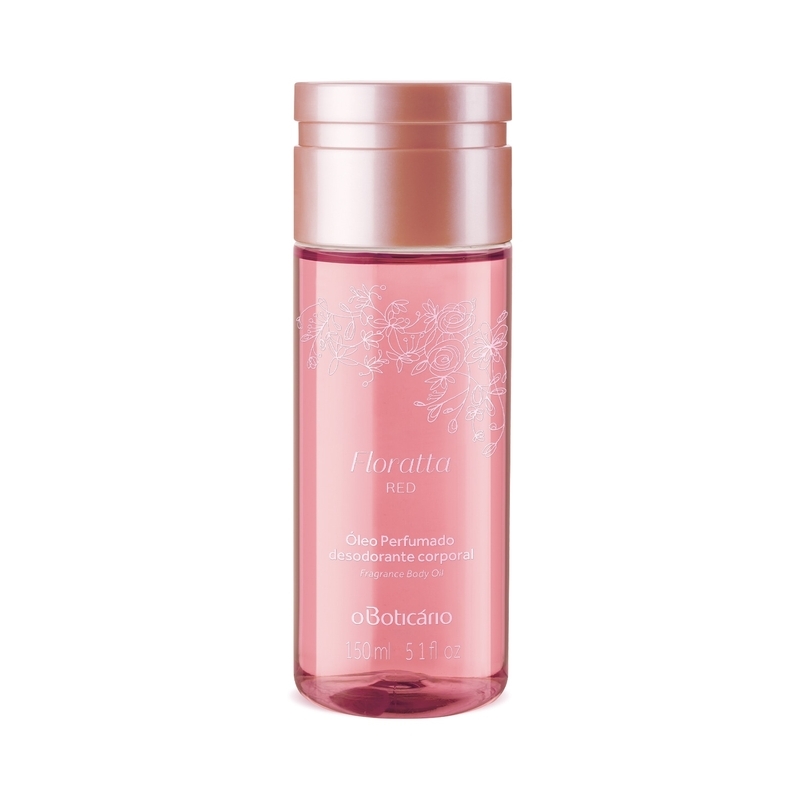 Óleo Perfumado Desodorante Corporal Floratta Red 150Ml