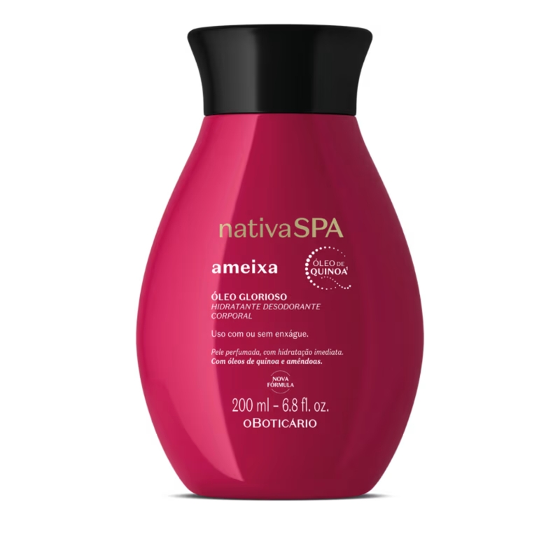 Óleo Glorioso Hidratante Desodorante Corporal Nativa Spa Ameixa 200ml