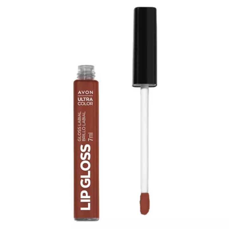 Avon ultra color brilho labial MARROM - 7 ml