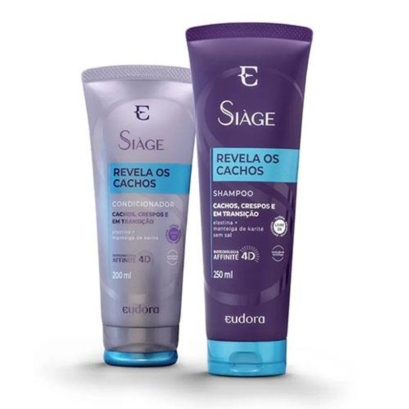 Combo Siage Revela Os Cachos Shp+Cnd