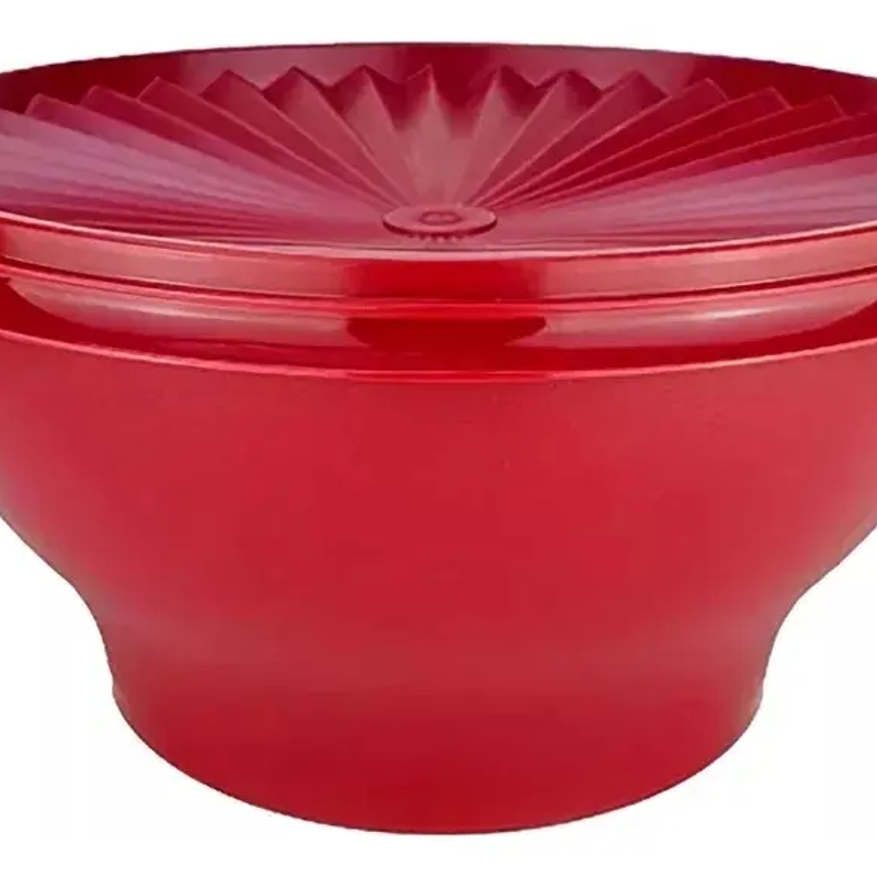 Tupperware Tigela Sensação 4 Litros Cor Vermelha