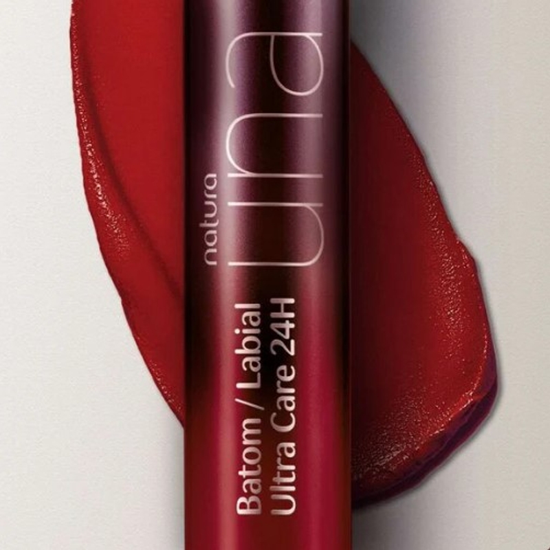 Batom Líquido Natura Una Ultra Care Vermelho 4C 7ml - foto 2
