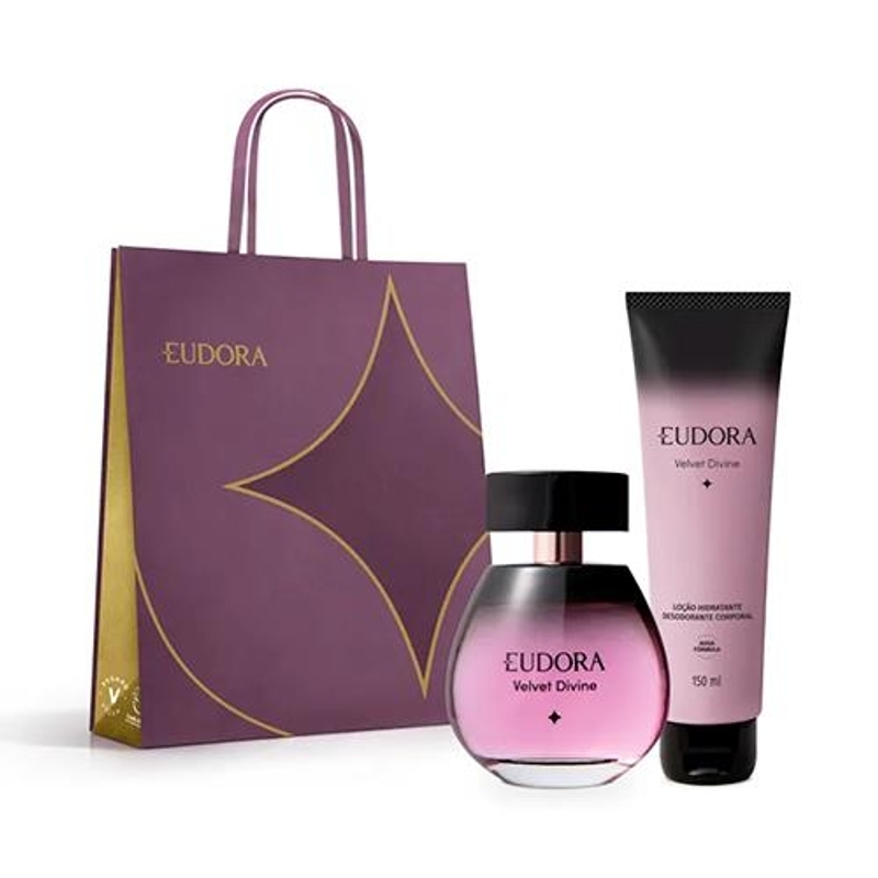 Presente Velvet Divine Loção + Deo Col