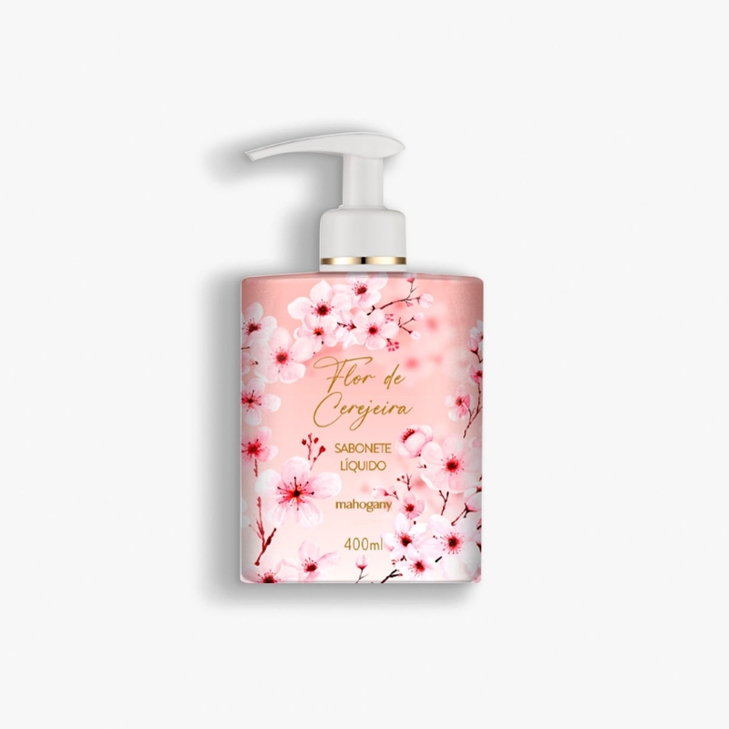 Sabonete Líquido Flor de Cerejeira 400ml Mahogany
