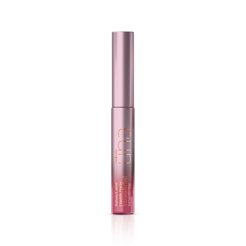 Batom Líquido Matte Intransferível Una - 7 ml