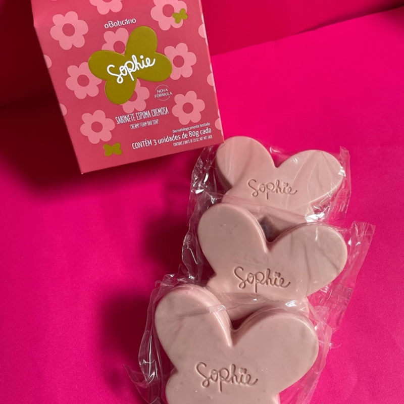Sabonete em Barra Sophie 3x80g