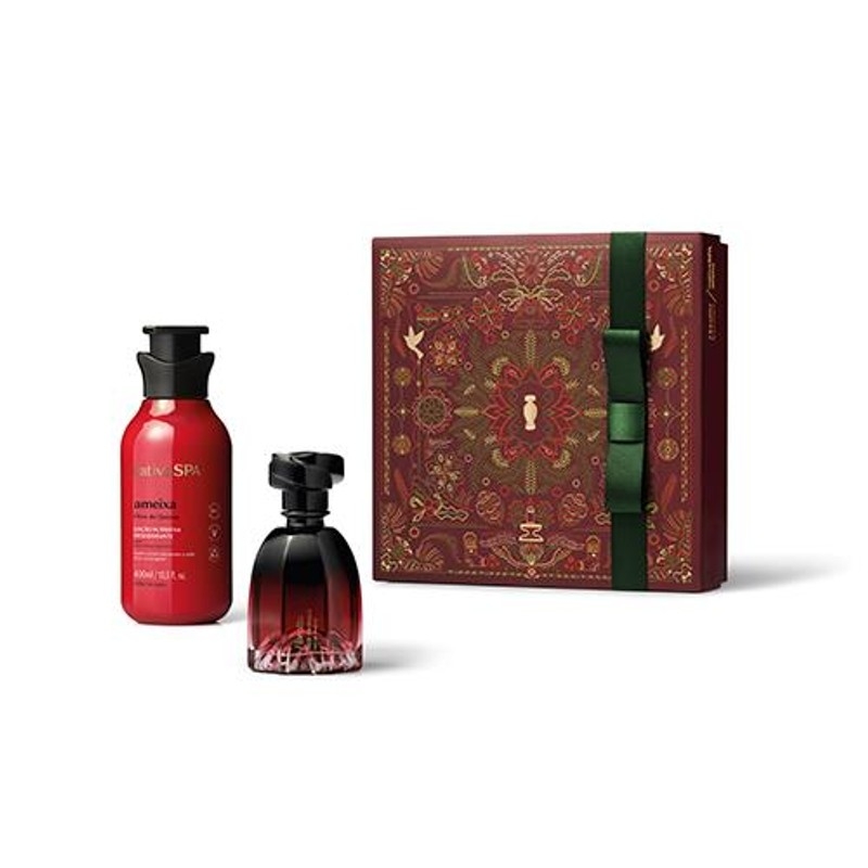 Kit Presente Floratta Red Passion E Nspa Natal 2026