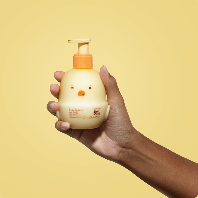 Loção Hidratante Banho E Pós-Banho Boti Baby 200Ml - foto 3