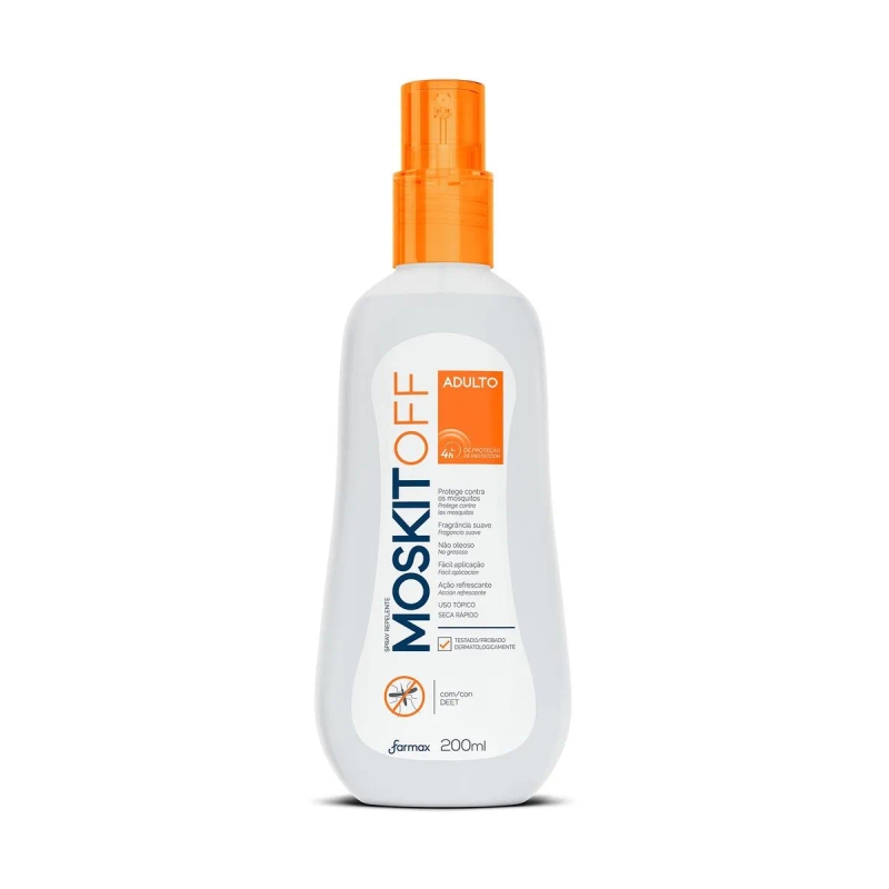 Repelente Adulto Spray Moskitoff 200ml