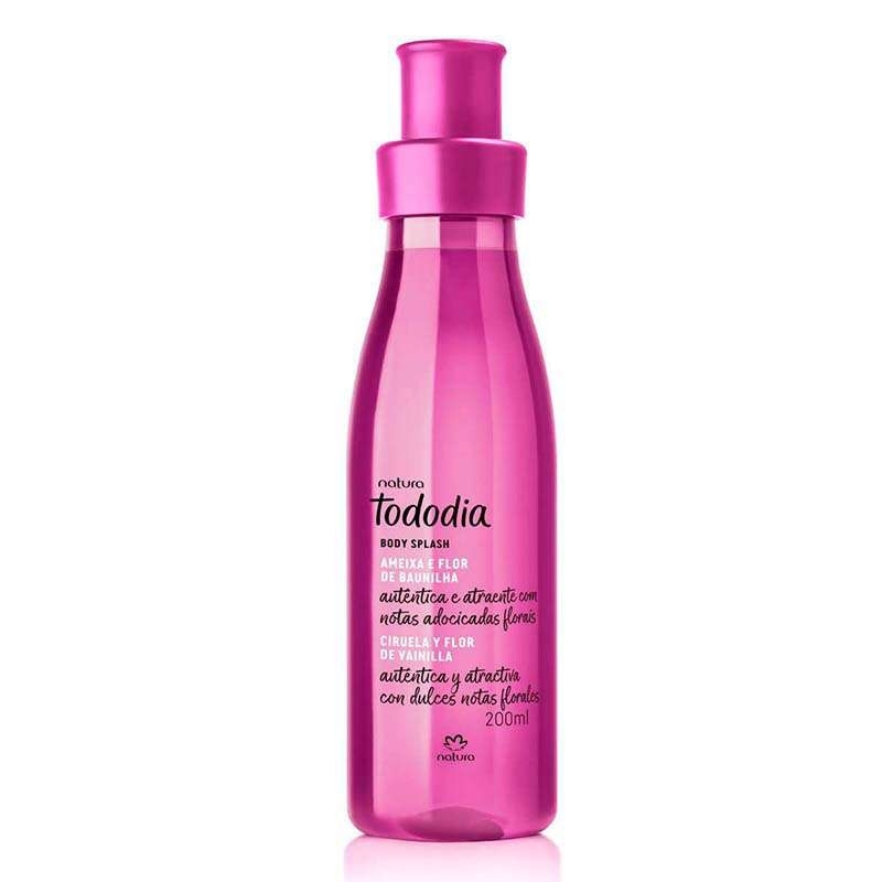 Body Splash Tododia Ameixa e Flor de Baunilha 200 ml