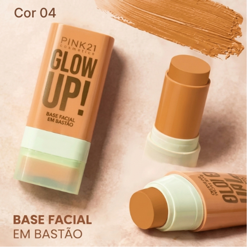 Glow Up Base Facial em bastão - Cor 04