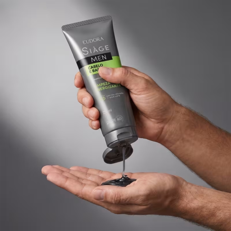 Shampoo Cabelo e Barba Siàge Men 250ml - foto 4