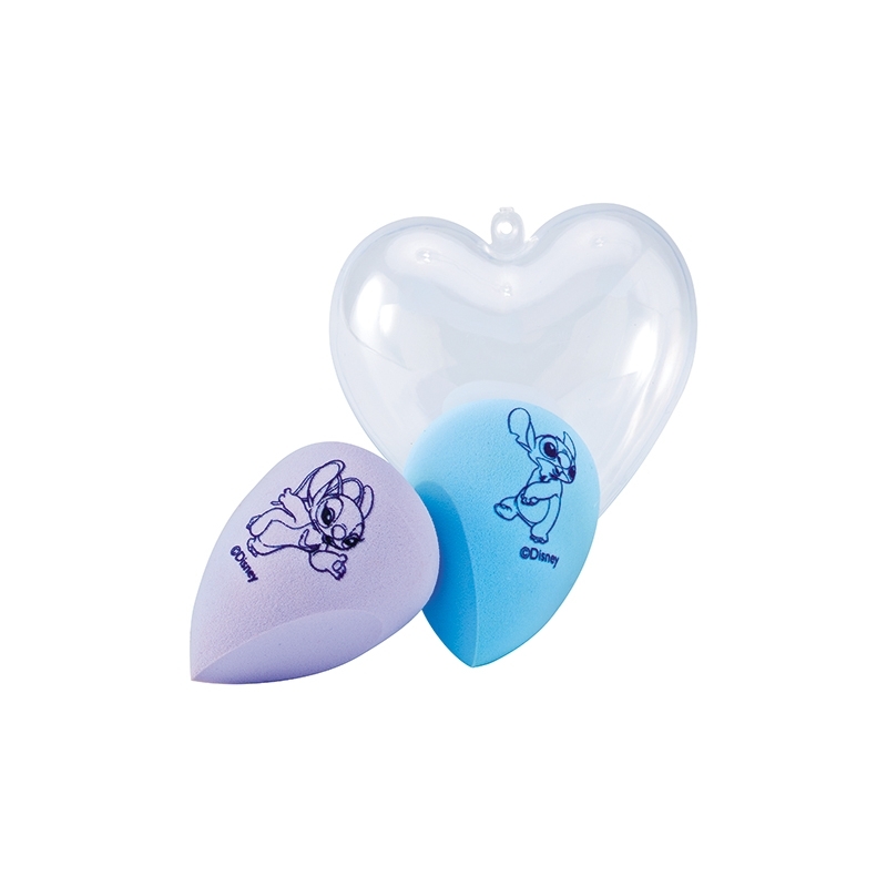 ESPONJA DE MAQUIAGEM STITCH E ANGEL IMP
