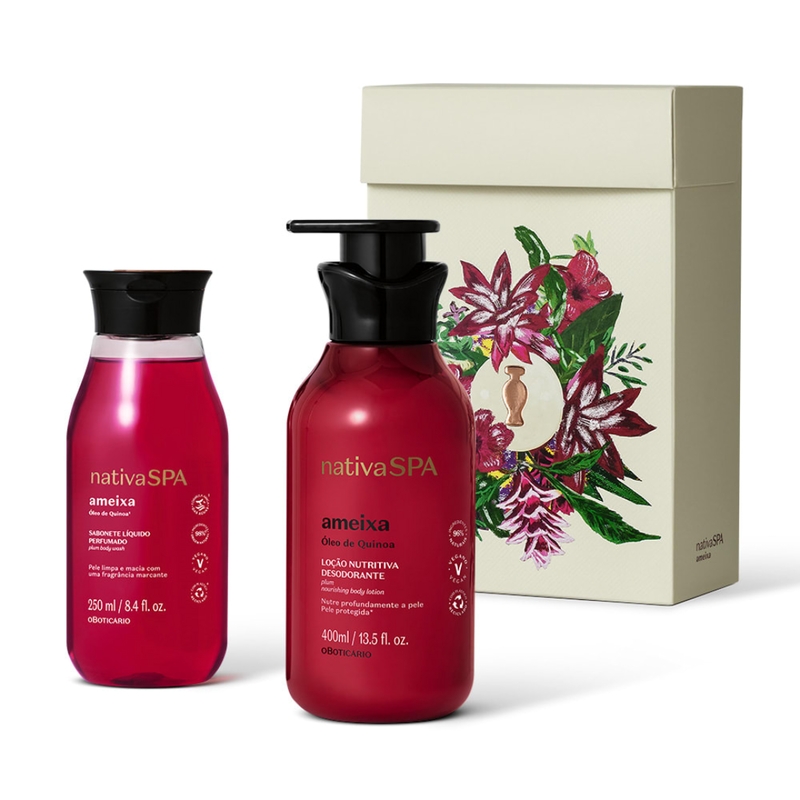 Kit Presente Nativa Spa Ameixa