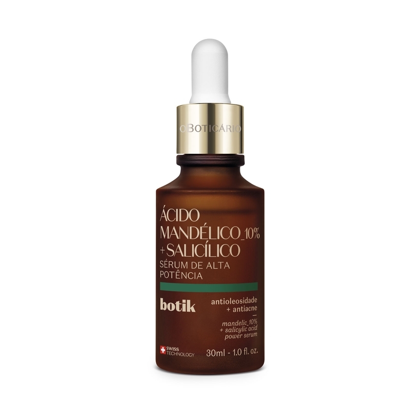 Sérum De Alta Potência Ácido Mandélico 10% + Salicílico Botik 30Ml