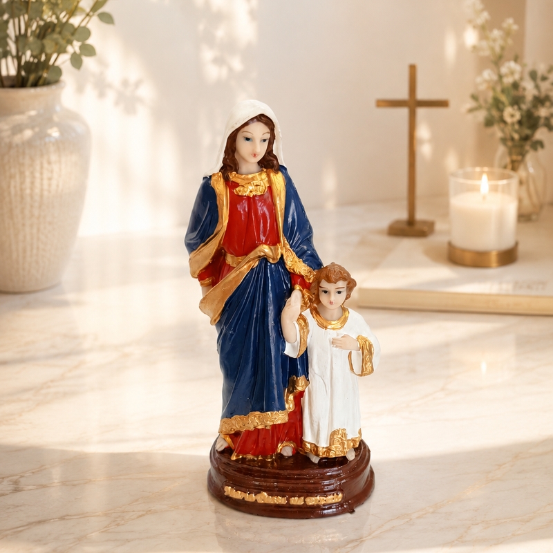 Imagem Maria Passa Na Frente - 15 Cm - Resina