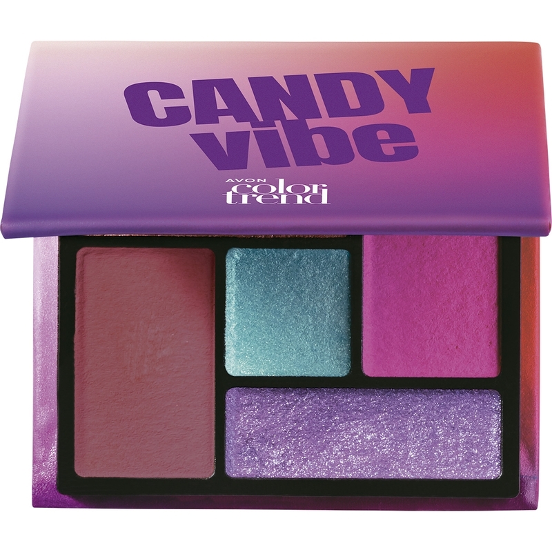 Color Trend Paleta De Sombras Candy Vibe - 4,2 g