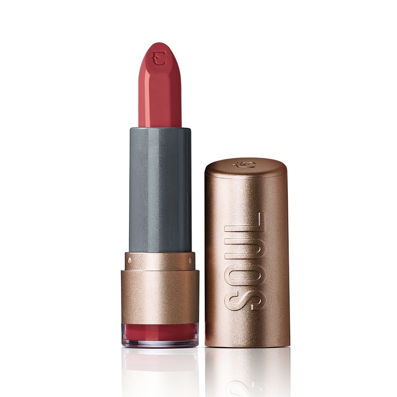 Batom Soul Kiss Me Hidratante Rosa Atitude 3,7G
