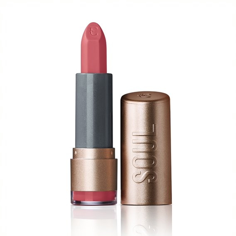 Batom Soul Kiss Me Efeito Matte Rose Único 3,7G - Dsc