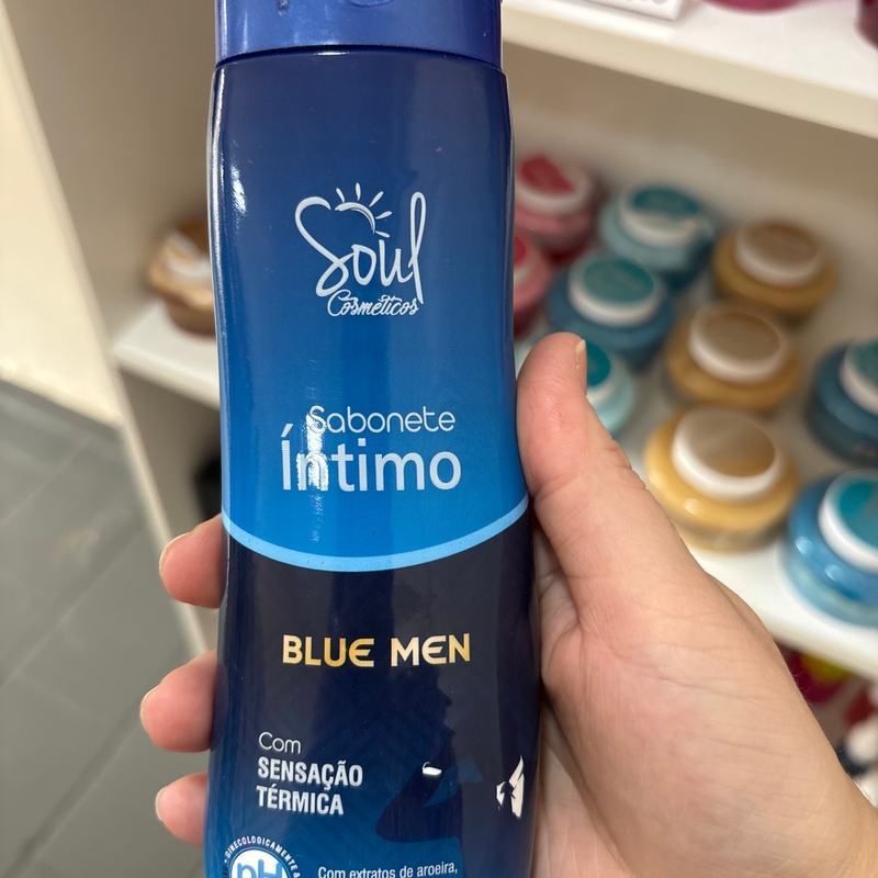 Sabonete Líquido Íntimo Blue Men Soul
