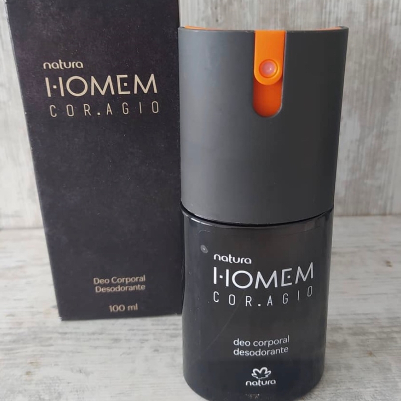 Desodorante Corporal Natura Homem Cor.agio