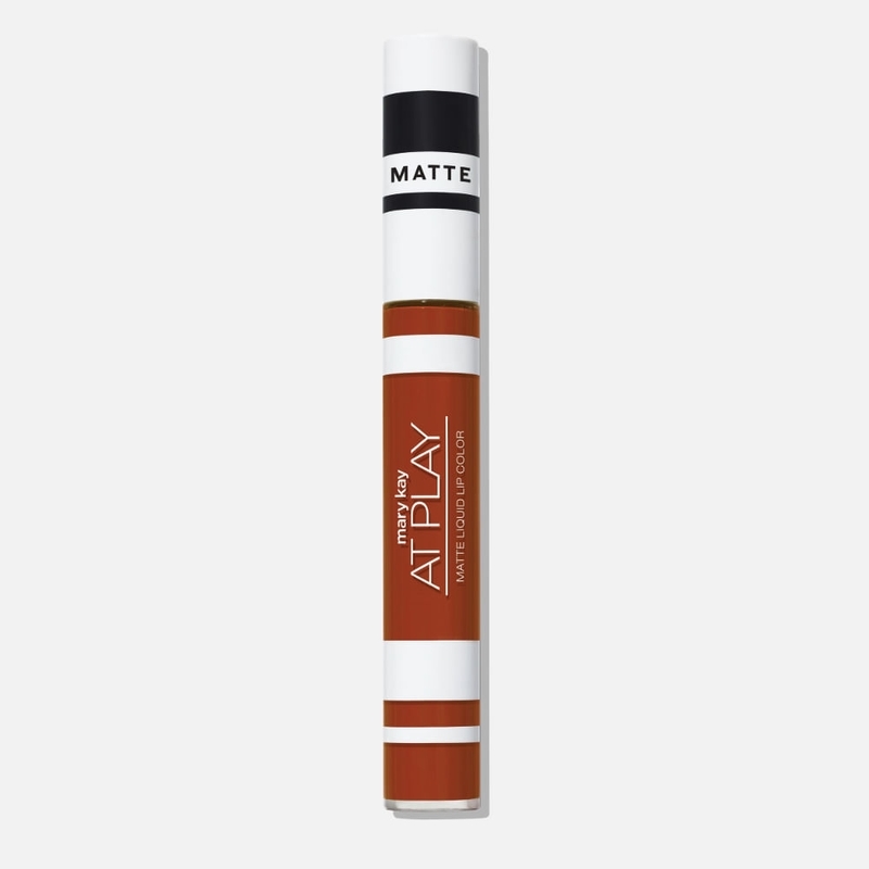 Batom Líquido Matte com Manteiga de Karité e Vitamina E - Mary Kay At Play® - Brick my Heart - 6,5g