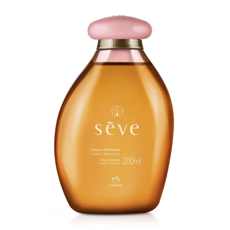 Óleo desodorante corporal rosas e amêndoas - 200 ml