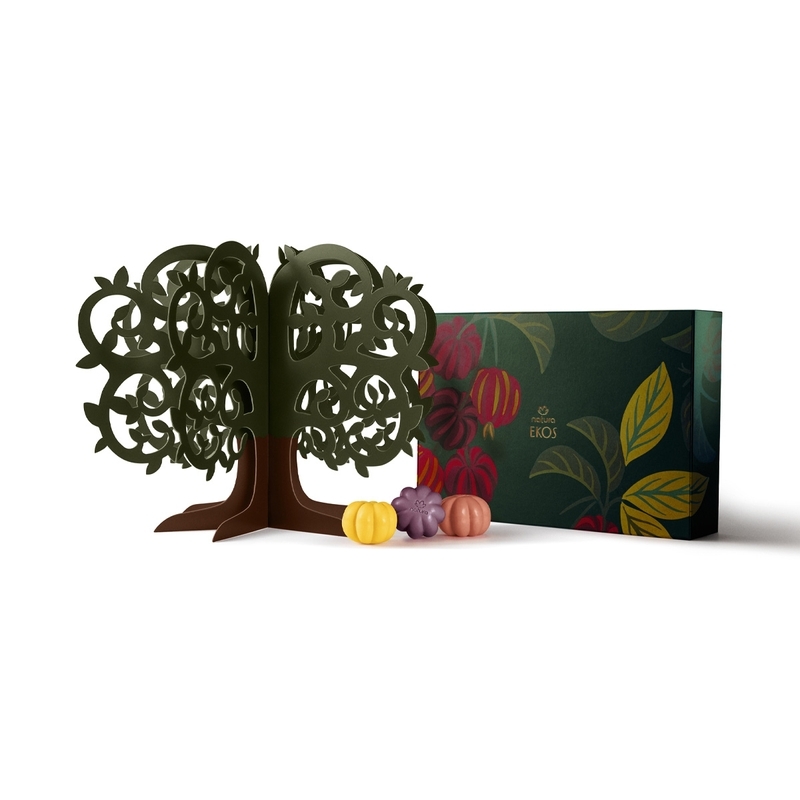 Sabonete Presente natura ekos árvore colheita