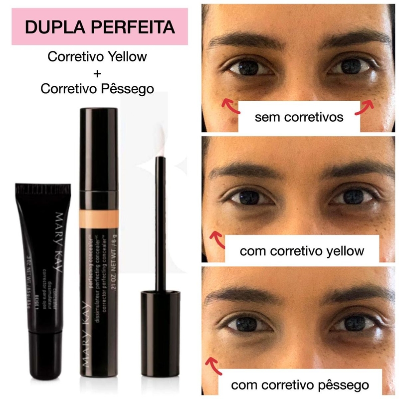 Corretivo para Área dos Olhos - Pêssego MARY KAY - foto 3