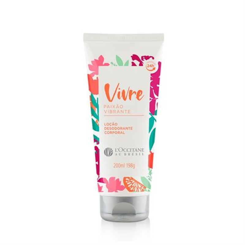 Loção Desodorante Corporal Vivre Paixão Vibrante 200ml