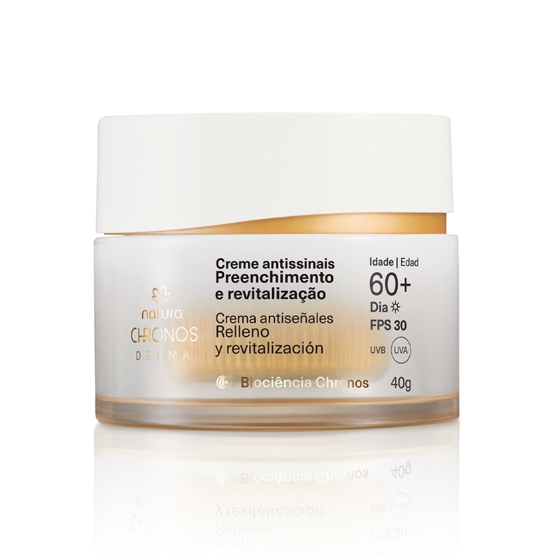 Creme antissinais dia preenchimento e revitalização 60+