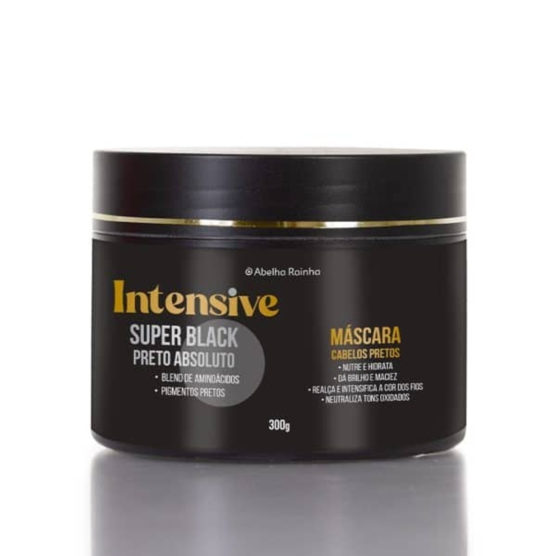 Intensive Mascara Capilar Matizadora Super Black Preto Absoluto 300g