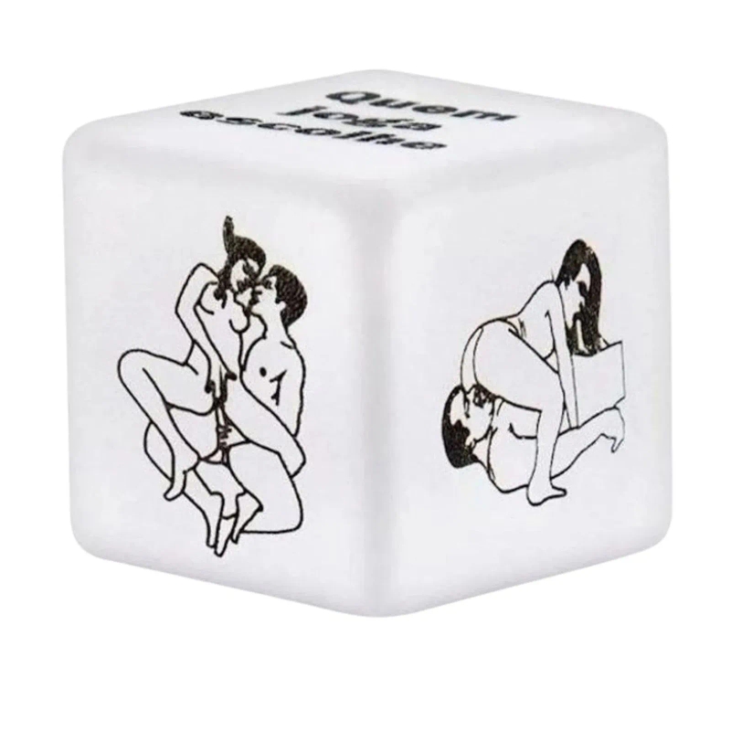 Dado Posições Hétero Glow 1 Unid. Diversão Ao Cubo