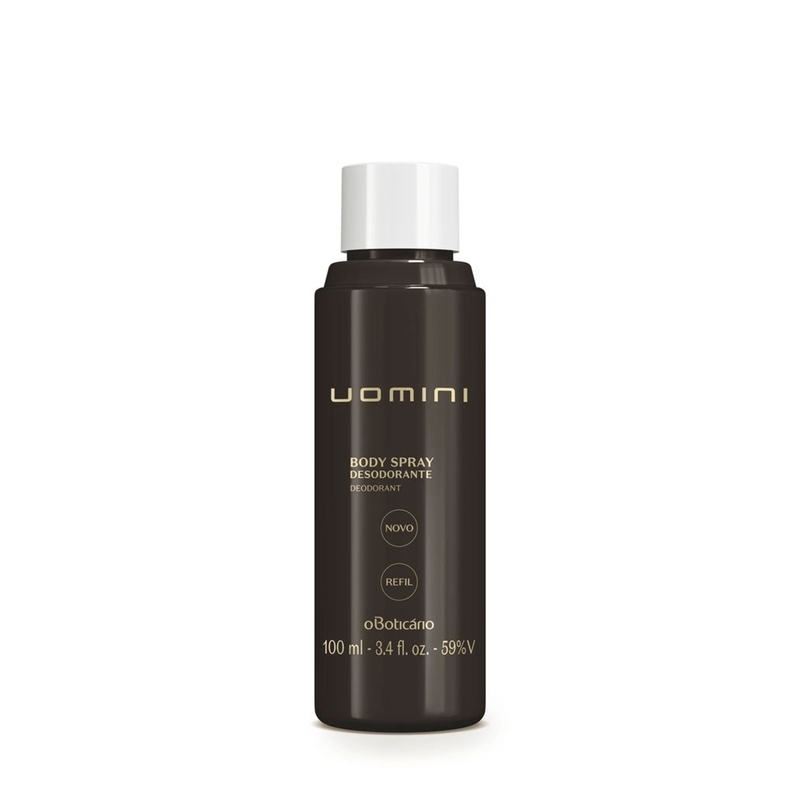 Refil Desodorante Body Spray Uomini, 100 ml