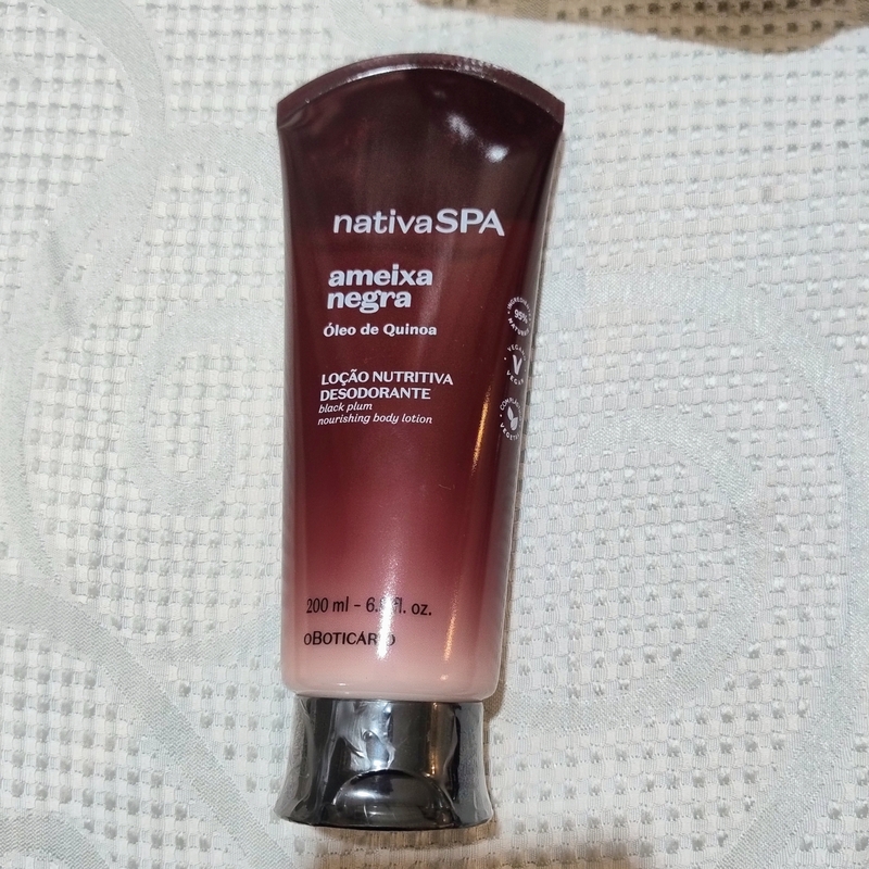 Loção Hidratante Corporal Desodorante Nativa Spa Ameixa Negra 200Ml