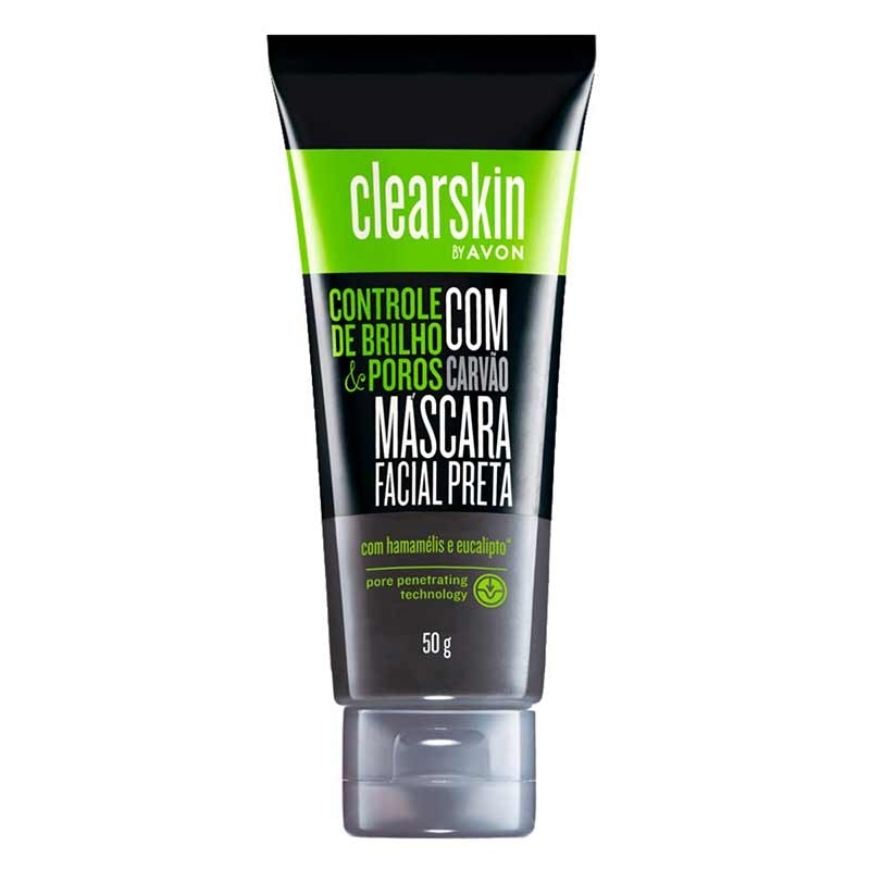 Clearskin Mascara Facial Preta 50G - 50 g
