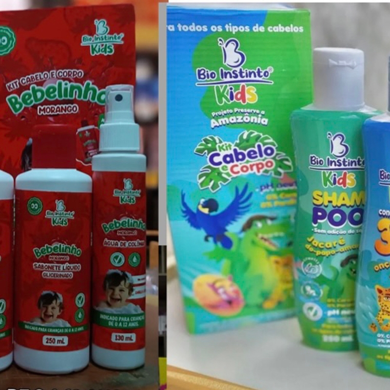 Kit Capilar BabaBell/Kids Bio Instinto