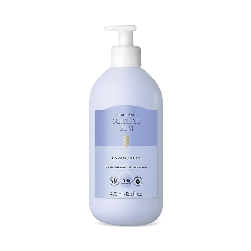 Loção Hidratante Desodorante Corporal Cuide-se Bem Lavandinha 400ml