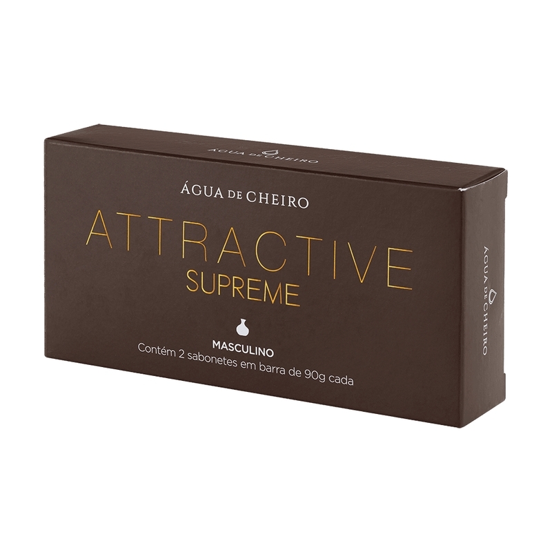 Sabonete em Barra Attractive Supreme Masculino 290g