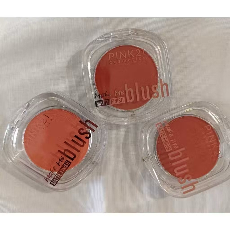 Blush Em Po  Pink21 Cosmética
