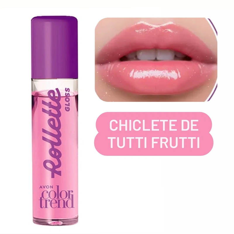 Brilho Labial Rollette Tutti Frutti