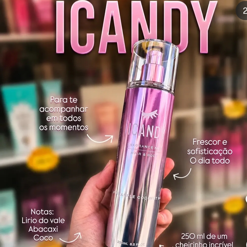 Body Sprash Pineapple Cocunut 84 Icandy 250ml
