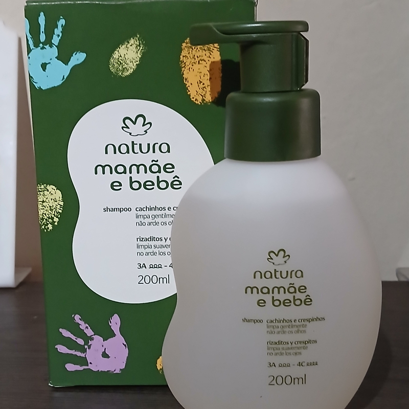 Shampoo Mamae Bebe Cachinhos