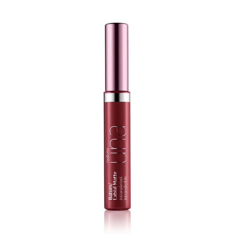 Una Batom Líquido Matte Intransferível Nude 2C Intenso 8ml - 8 ml
