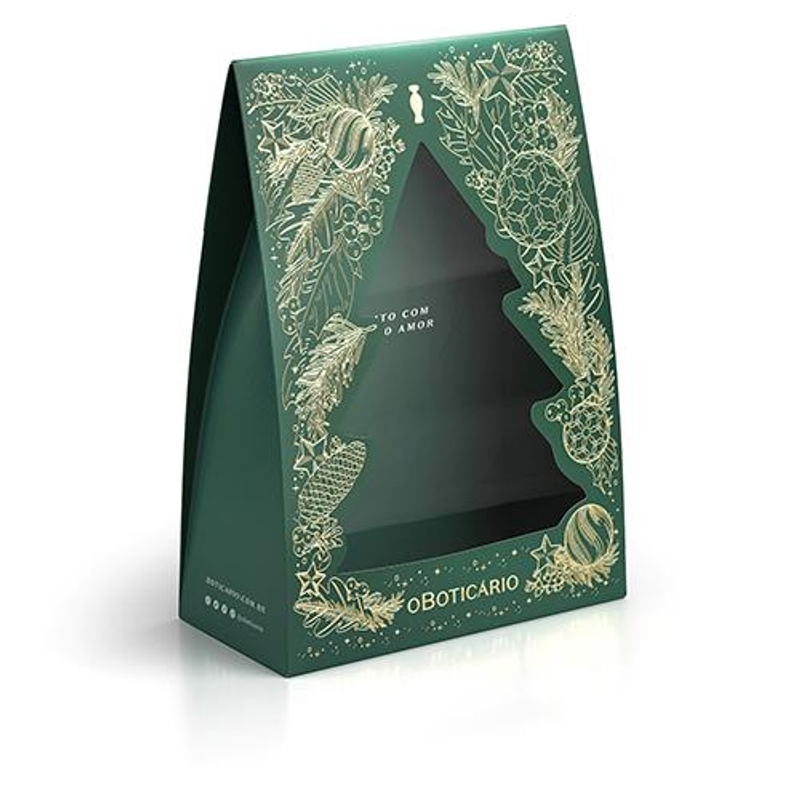 Caixa Envelope Natal O Boticário Tamanho M