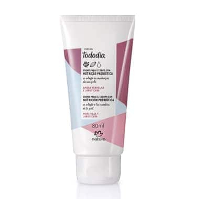 Hidratante para o Corpo Tododia Amora Vermelha e Jabuticaba 80 ml