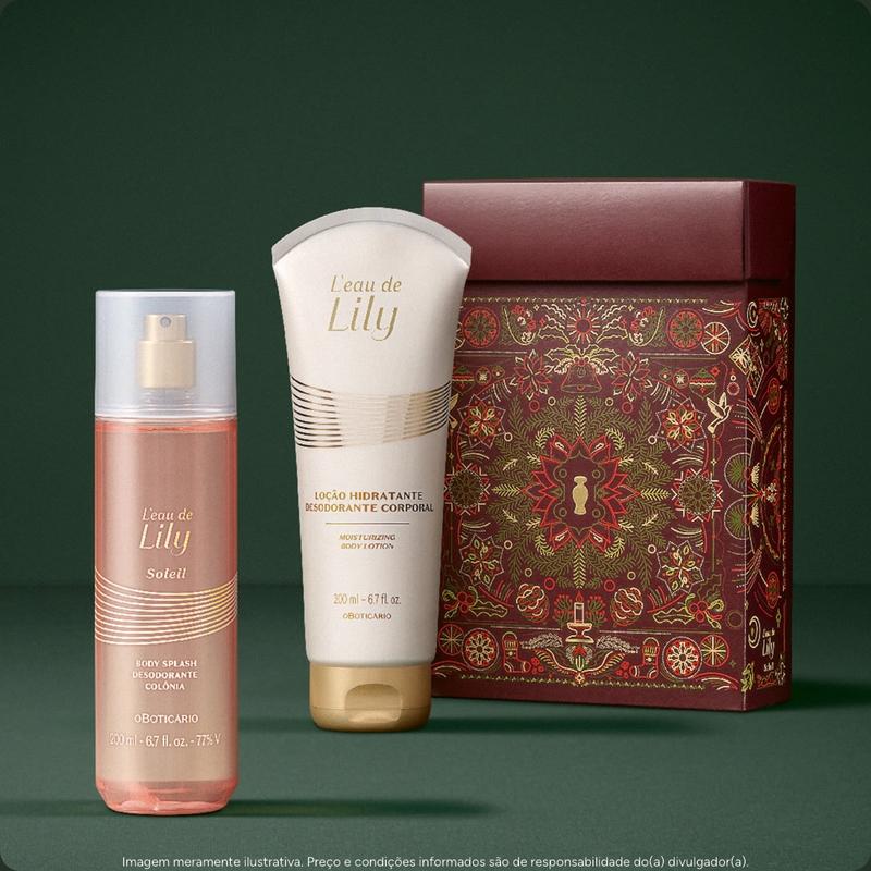 Kit Presente L'Eau De Lily Soleil - foto 6