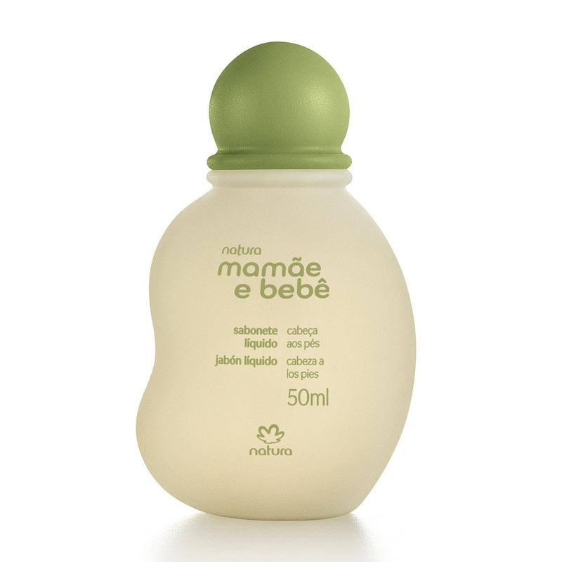 Mamae e Bebe Sabonete Liquido 50ml miniatura